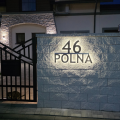 Podświetlany numer domu LED